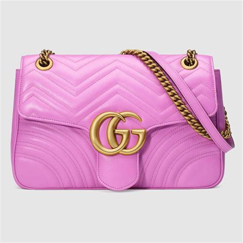 gucci pink marmont 2.0 bag ssense|Gucci: Pink Marmont 2.0 Bag .